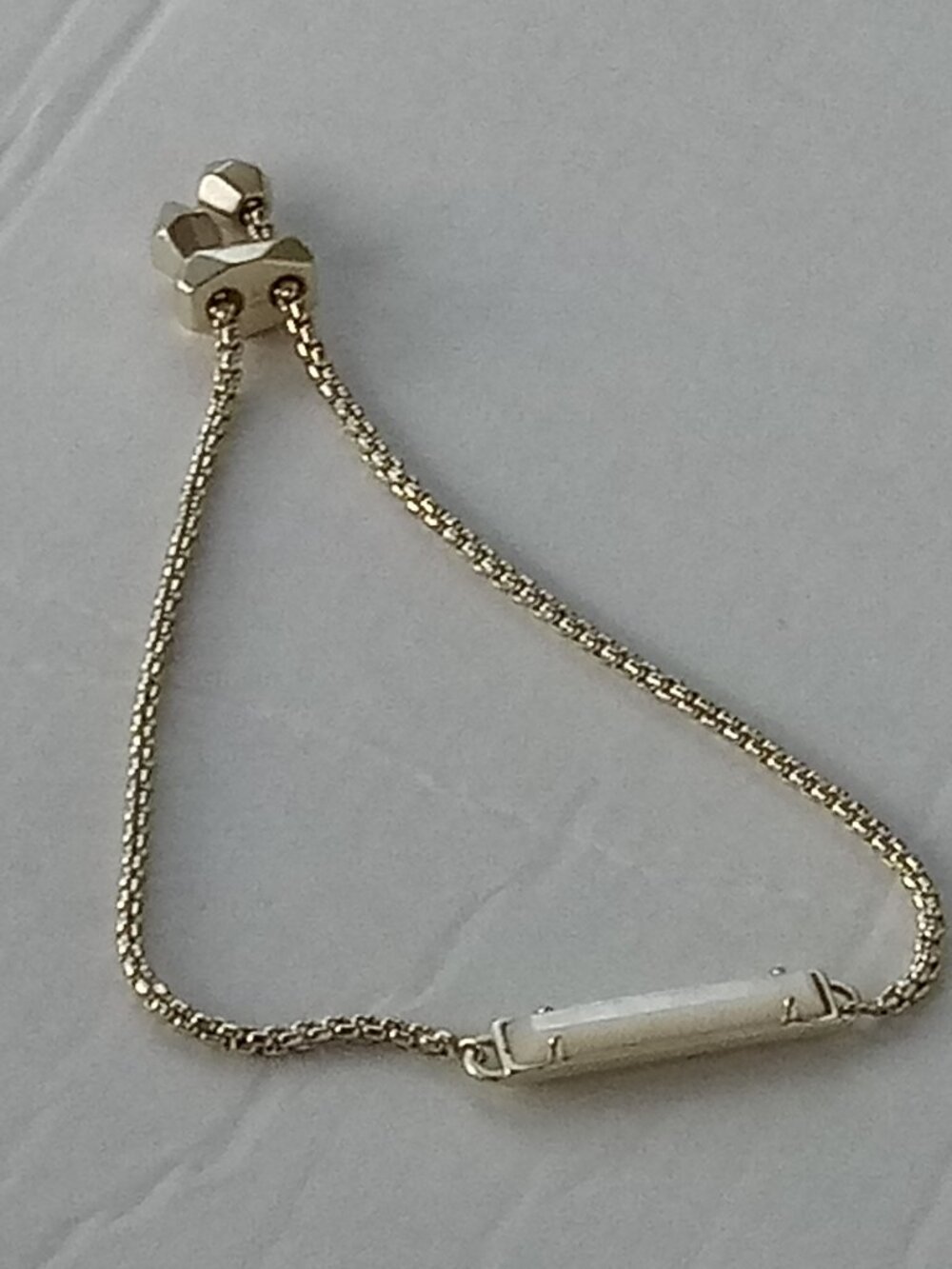 Kendra Scott pulls adjustable bracelet light gold tone